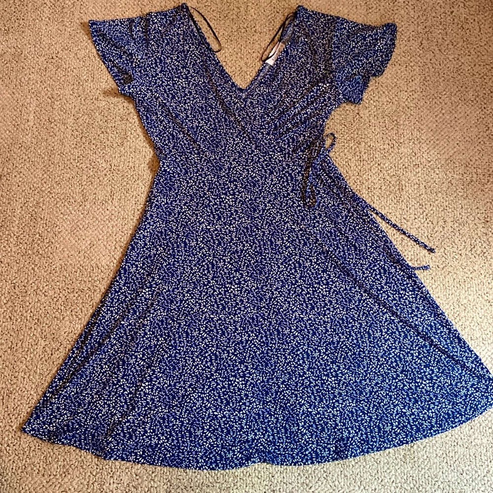 This is a wrap dress from Kaileigh.